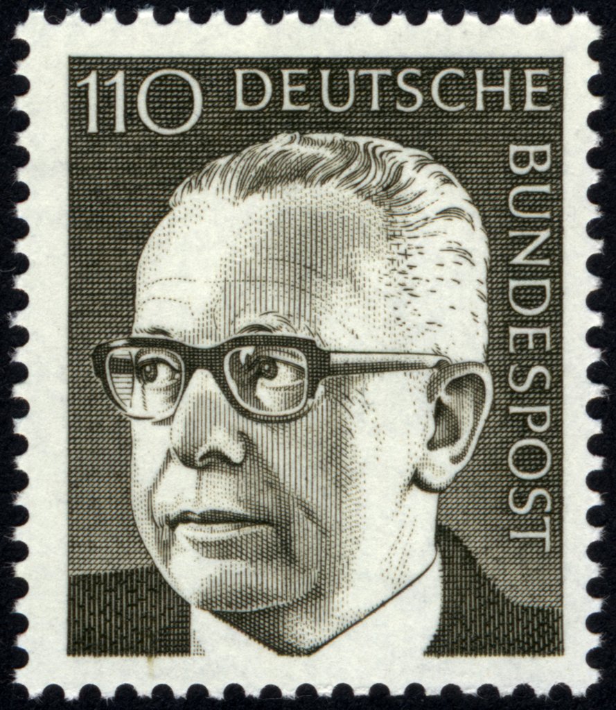 Dr. h.c. Gustav Heinemann (1899-1976), 3rd Federal President