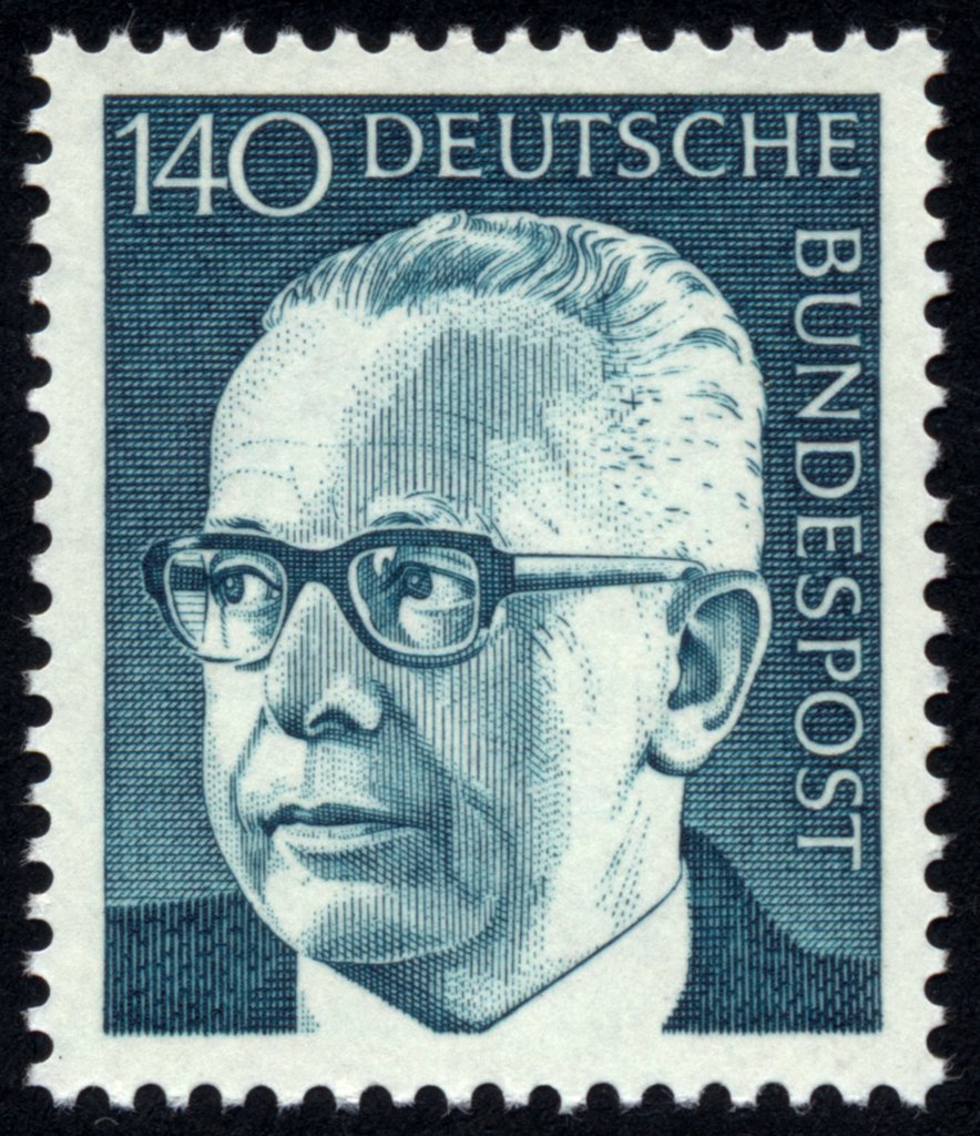 Dr. h.c. Gustav Heinemann (1899-1976), 3rd Federal President
