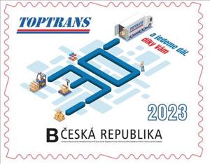Stamp, 30. výročí TopTrans, Personalized and Private Mail Stamps,  , Anniversaries and Jubilees, Logos, Transport
