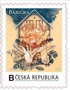 Stamp, Babička_10, Personalized and Private Mail Stamps,  , Books, Fairy Tales