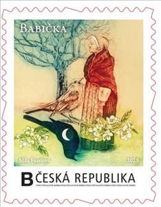 Stamp, Babička_12, Personalized and Private Mail Stamps,  , Books, Fairy Tales