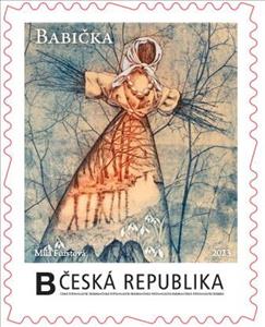Stamp, Babička_13, Personalized and Private Mail Stamps,  , Books, Fairy Tales