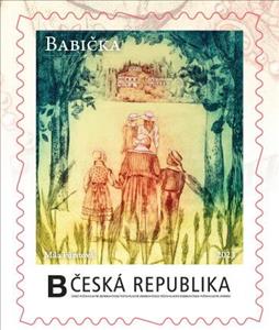 Stamp, Babička_2, Personalized and Private Mail Stamps,  , Books, Fairy Tales