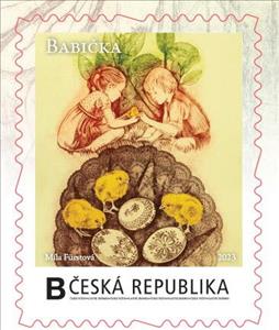 Stamp, Babička_5, Personalized and Private Mail Stamps,  , Books, Fairy Tales