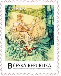 Stamp, Babička_8, Personalized and Private Mail Stamps,  , Books, Fairy Tales