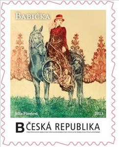 Stamp, Babička_9, Personalized and Private Mail Stamps,  , Books, Fairy Tales