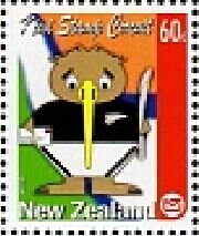Kiwi Stamp Circuit - Commonwealth Games New Delhi