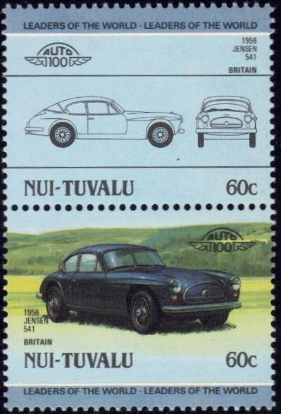 1956 Jensen 541, UK