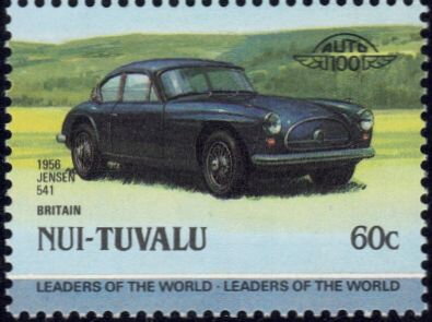 1956 Jensen 541, UK