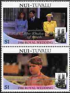 Royal Wedding; overprinted
