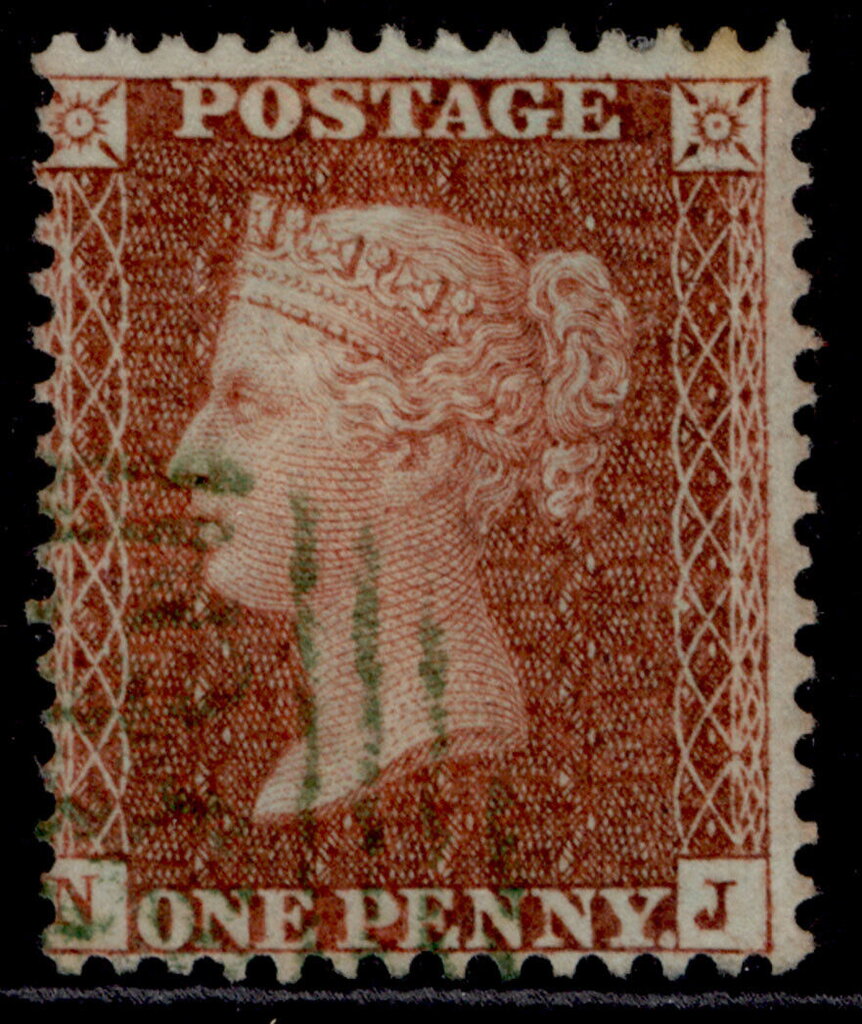 Queen Victoria 1d Die II