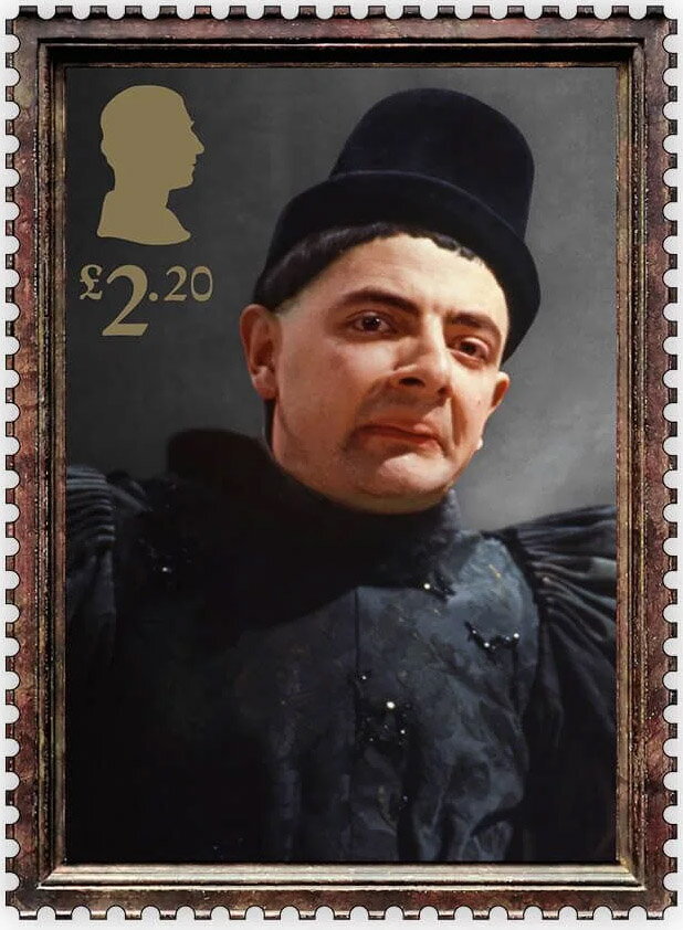 Rowan Atkinson in The Black Adder