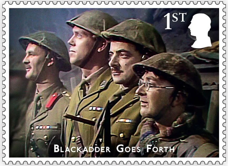 Scene from Black Adder Goes Forth
