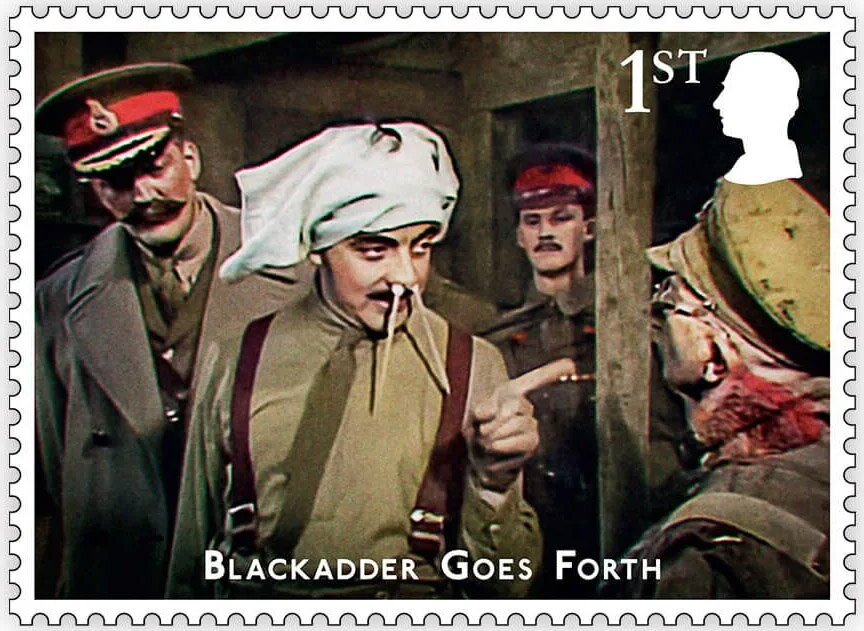 Scene from Black Adder Goes Forth