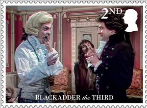 Stamp, Scene from Black Adder The Third, United Kingdom of Great Britain & Northern Ireland,  , Actors, Famous People, Television
