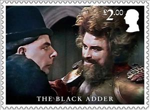 Stamp, Scene from The Black Adder, United Kingdom of Great Britain & Northern Ireland,  , Actors, Famous People, Television
