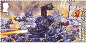 Stamp, Warhammer 40000 : Rogue Trader, United Kingdom of Great Britain & Northern Ireland,  , Toys