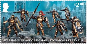 Stamp, Warhammer Age of Sigmar : Stormcast Eternals, United Kingdom of Great Britain & Northern Ireland,  , Toys