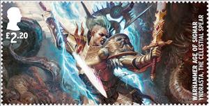 Stamp, Warhammer Age of Sigmar : Yndrasta, the Celestial Spear, United Kingdom of Great Britain & Northern Ireland,  , Toys
