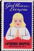 God bless us everyone Lutheran Hospital Brooklyn NY