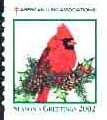 Season's Greetings 2002 Red Cardinal