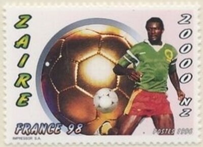 FIFA World Cup Football Soccer in 1998 Africa Player
