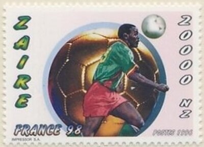 FIFA World Cup Football Soccer in 1998 Africa Player