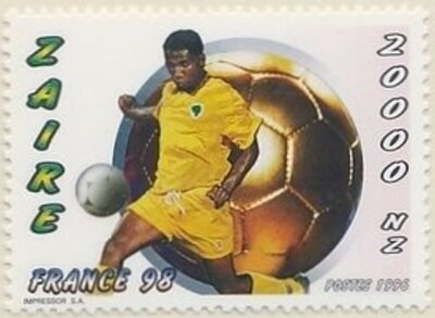 FIFA World Cup Football Soccer in 1998 Africa Player