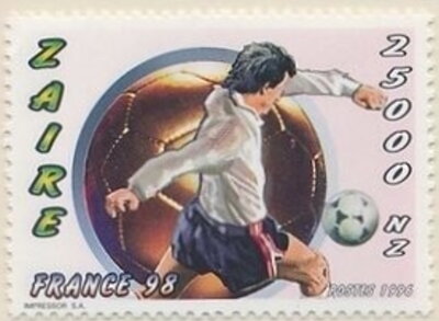 FIFA World Cup Football Soccer in 1998 England Player
