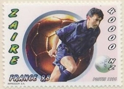 FIFA World Cup Football Soccer in 1998 Italy Player
