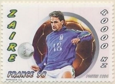 FIFA World Cup Football Soccer in 1998 Italy Player