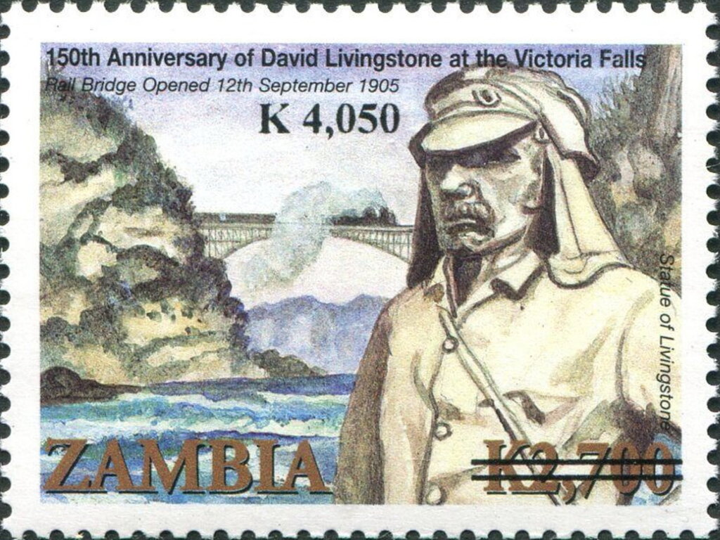 David Livingstone at Victoria Falls, 150th Anniversary