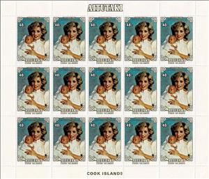 Full Pane, Birth of Prince Henry of Wales, Aitutaki,  , Children, Princes, Princesses, Royalty