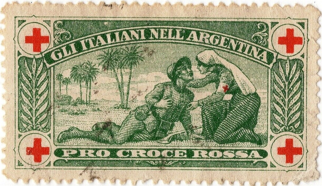 Gli Italiani nell'Argentina - Pro Croce Rossa