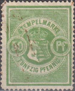 Stamp, Coat of arms, Baden,  , Coats of Arms
