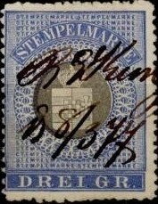 Stamp, Coat of arms, Birkenfeld,  , Coats of Arms