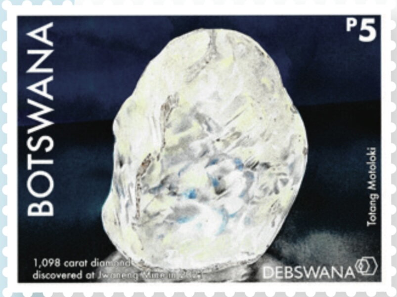 1098 Carat Diamond from Jwaneng