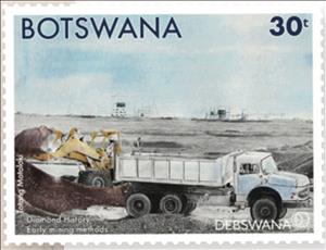 Stamp, Early Mining Methods, Botswana,  , Mining