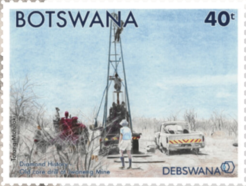 Old Core Drill, Jwaneng Mine