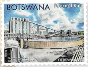 Stamp, Thickener, Jwaneng Mine Pit, Botswana,  , Mining