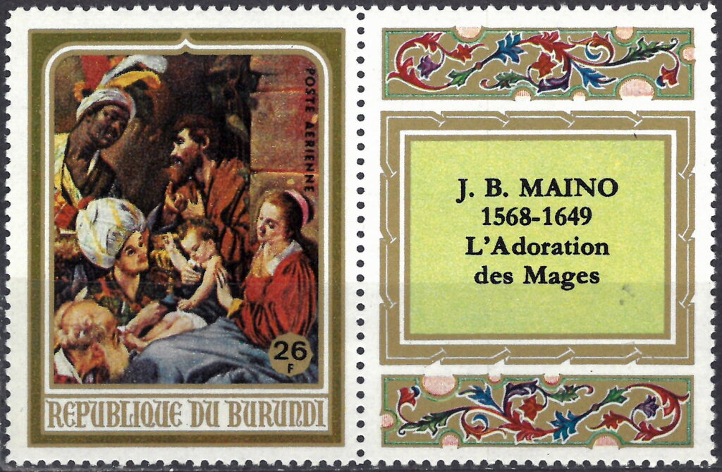 "L'Adoration des Mages", J.B.Maino, XVI-XVIIc.
