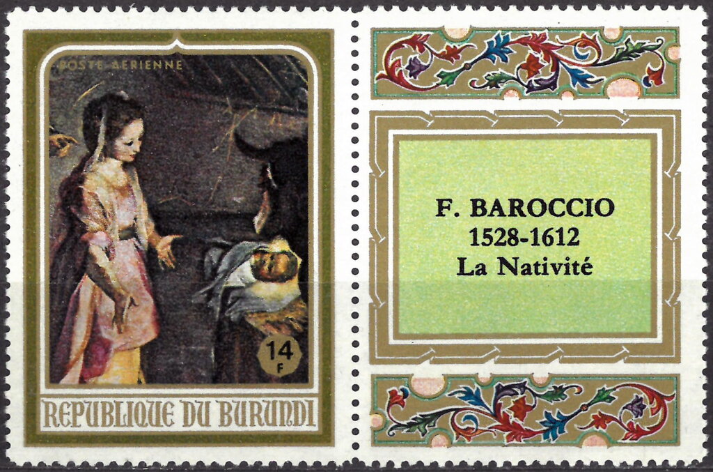 "La Nativite", F.Baroccio, XVI-XVIIc.