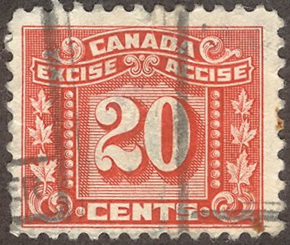 Numeral with three maple leaves on each side