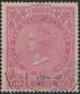 Stamp, Queen Victoria Issue, Cape of Good Hope,  , Queens, Royalty
