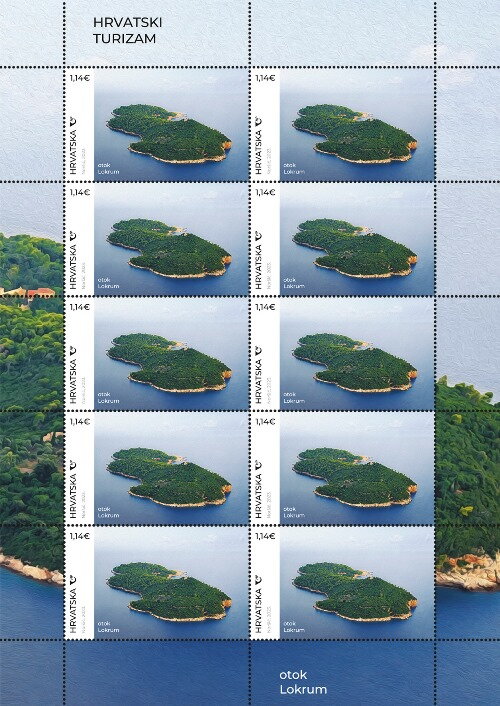 View of Lokrum Island
