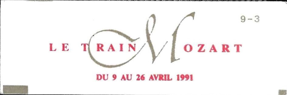 Le train Mozart - Type Marianne de Briat