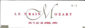 Booklet, Le train Mozart - Type Marianne de Briat, France,  , Women