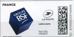 Stamp, Groupe BSF, France,  , Accountants, Logos