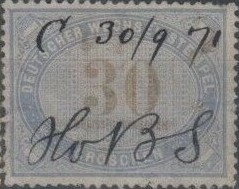 Value in oval