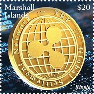 Stamp, Ripple, Marshall Islands,  , Coins